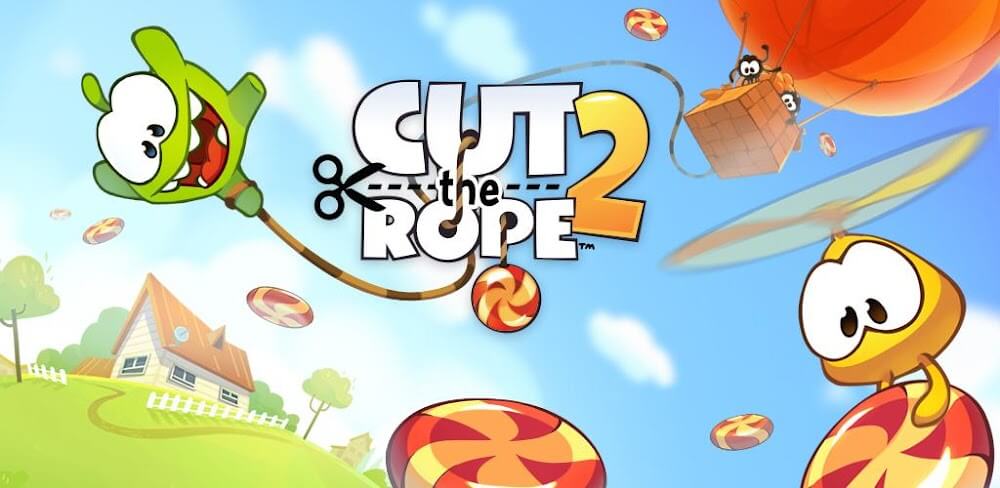 Cover Image of Cut the Rope 2 v1.41.0 MOD APK (Unlimited Energy)