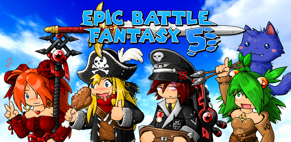 Cover Image of Epic Battle Fantasy 5 v1.0.60 MOD APK (Unlocked All Content)