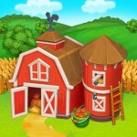 Cover Image of Farm Town Village Build Story v3.74 MOD APK (Unlimited Gems, Money)