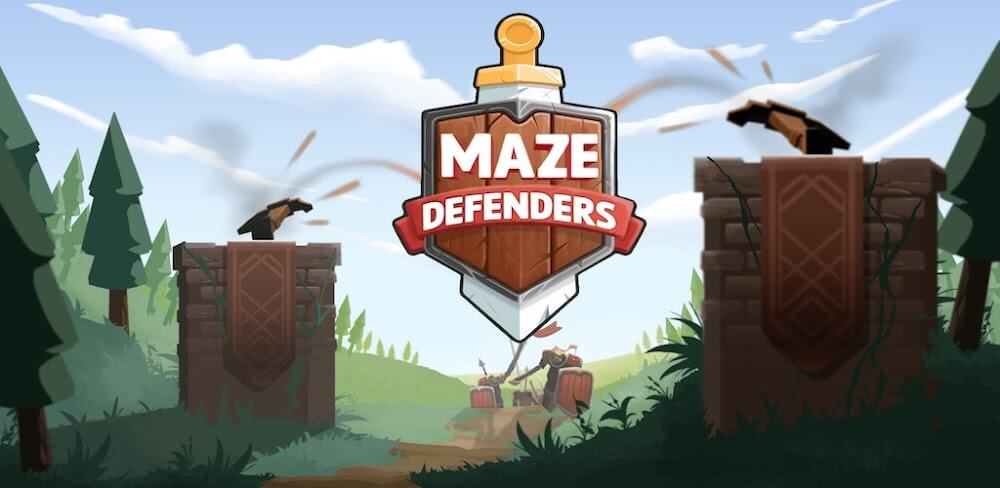 Cover Image of Maze Defenders v2.3.64 MOD APK (Free Upgrades)