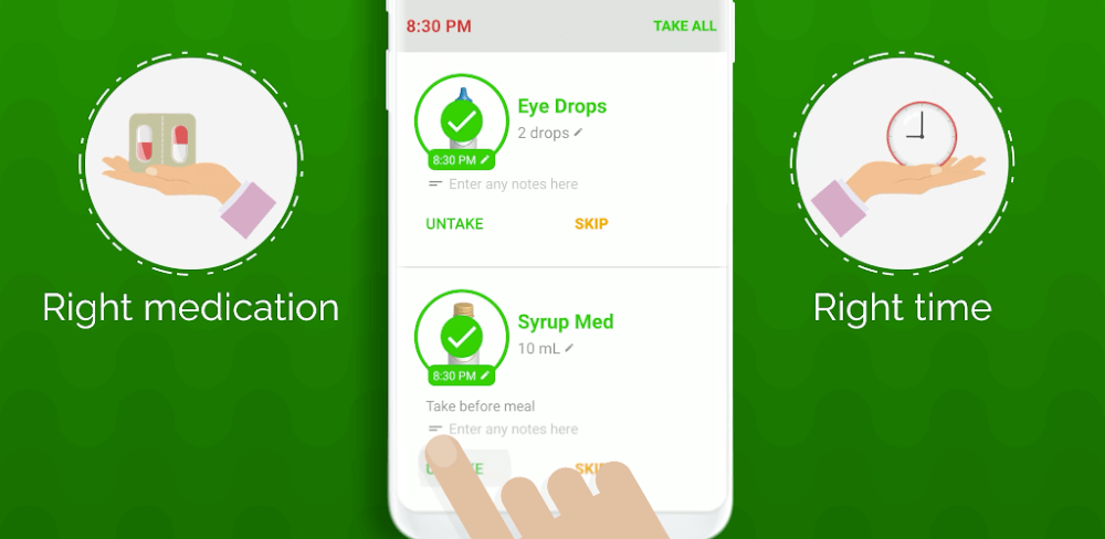 Cover Image of Medication Reminder & Tracker v10.1 MOD APK (Premium Unlocked)