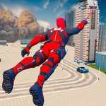 Cover Image of Miami Rope Hero Spider v1.11.0 MOD APK (Free Shopping, Speed)