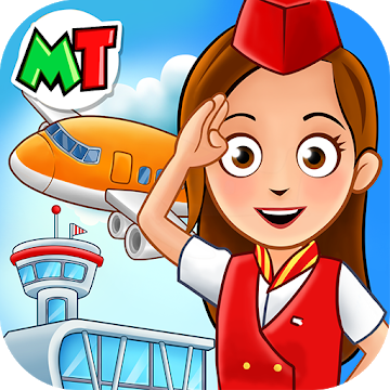 Cover Image of My Town: Airport v1.03 MOD APK (Unlocked All/Premium) Download