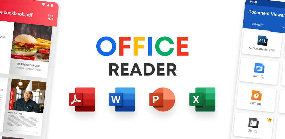 Cover Image of Office Reader v2.1.10 MOD APK (Premium Unlocked)