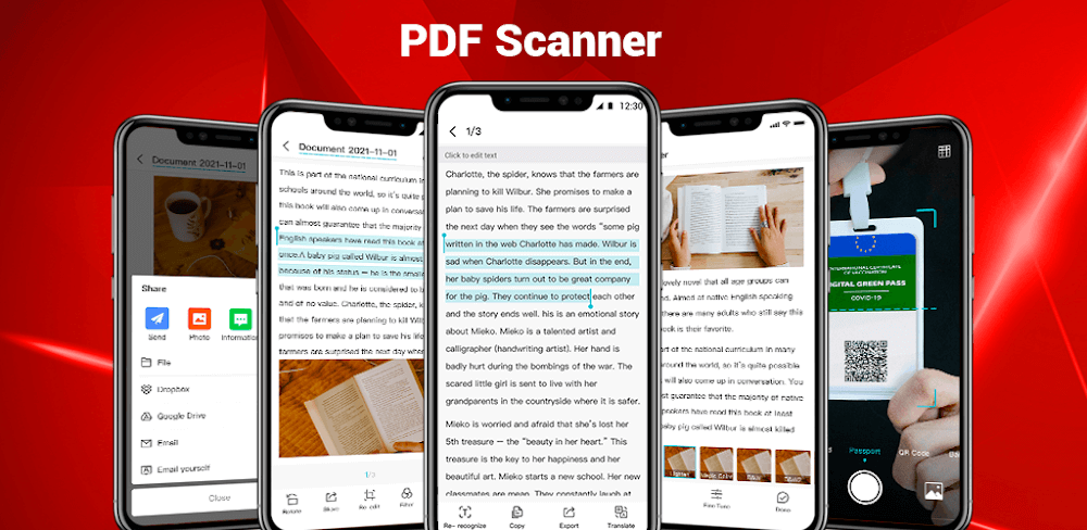 Cover Image of PDF Scanner: OCR Translate v1.0.10 MOD APK (Premium Unlocked)