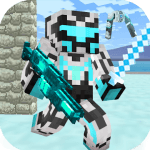 Cover Image of Robot Ninja Battle Royale v1.67 MOD APK (Enemy Can't Attack)