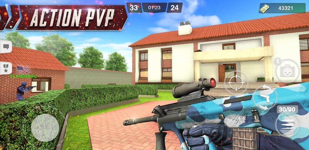 Cover Image of Special Ops v3.44 MOD APK (Unlimited Money, God Mode)