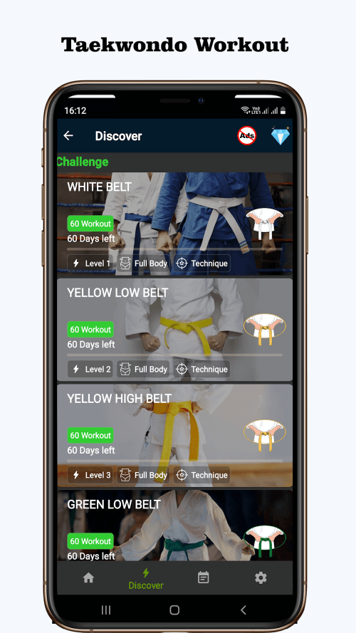 taekwondo workout apk